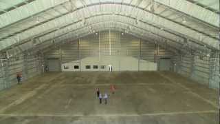 Fire Engineering Solutions  Aircraft Hangar High Expansion Foam Deluge System [upl. by Halimeda34]