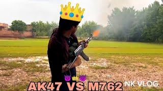 AK47 VS M762 🔥 FULL AUTO MAGAZINE WAW 😈😈 youtobe upload video viral like [upl. by Llig]