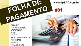 Folha de Pagamento  Aula 01 [upl. by Justina]