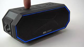 Using the Altec Lansing HydraBlast20 quotEVERYTHINGPROOFquot Portable Wireless Bluetooth SpeakerIMW1302 [upl. by Ilrebmyk]