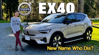 Volvo XC40 Recharge Discontinued  Now Its the 2024 Volvo EX40 Review [upl. by Ocsinarf]