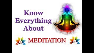 Everything About Meditation in Hindi PART 1  Atma Malik Dhyanpeeth [upl. by Ademordna]