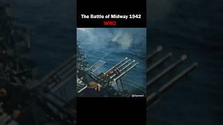 Battle of Midway 1942  Real Sound Colorized HD shorts ww2 [upl. by Cowden]