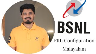 BSNL ftth Configuration MalayalamBSNL ftth Malayalam [upl. by Yarrum]