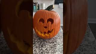 Pumpkin Carving Masterpiece in Minutes 🎃🔮 [upl. by Hospers537]