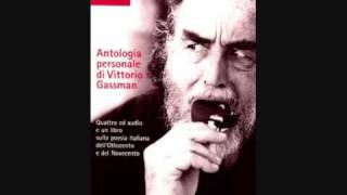 Vittorio Gassman legge quotLassoltoquot di Aldo Palazzeschi [upl. by Artnoed]