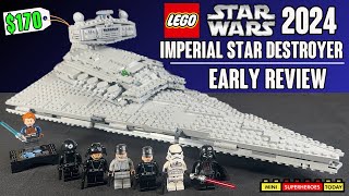 EARLY REVIEW LEGO Star Wars IMPERIAL STAR DESTROYER 2024 Set 75394 [upl. by Naruq]