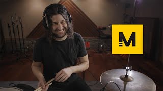 Ilan Rubin tries Acoustic Drums on Melodics  Can NIN drummer perfect a beginner lesson first time [upl. by Ecadnarb974]