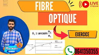 fibre optique propagation dune onde lumineux 2BAC PC SM [upl. by Philcox]