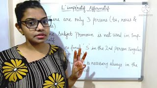 L impératif affirmatif simple imperative sentences in french grammar PART  1 [upl. by Sible]