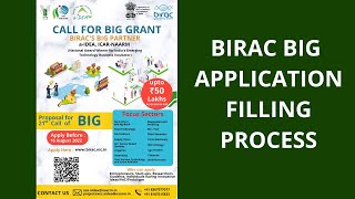 How to Apply for BIRAC Biotechnology Ignition Grant BIG [upl. by Weikert]