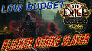 Tanky Flicker Strike Slayer Build Guide MILLIONS of tanky dps  Path of Exile 325 [upl. by Dielle984]