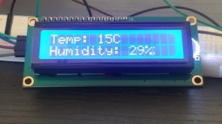 Beginner Arduino Project  DHT11 with LCD I2C [upl. by Namielus]