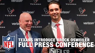 Brock Osweiler Texans Press Conference Full  NFL News [upl. by Abercromby]