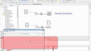 Modeling a Non Linear Spring Damper in SimulationX [upl. by Pokorny966]