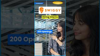 Swiggy Internship Openings  200 Openings  Internshala [upl. by Ecnarf]