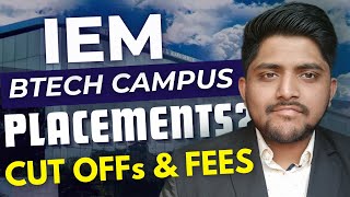 IEM Kolkata BTech Indepth College Review  Placement  Fees [upl. by Aivatahs671]