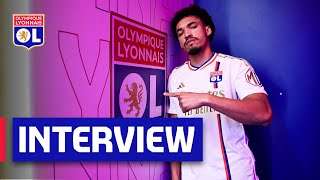 Les premiers mots dAdryelson  Olympique Lyonnais [upl. by Ettenajna]