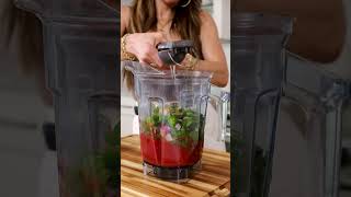 EASY 5MINUTE BLENDER SALSA 🍅 [upl. by Lucila]