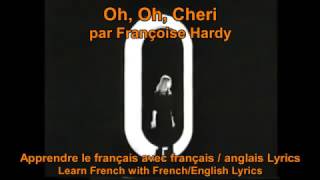 Oh Oh Chéri  Françoise Hardy  Translation Lyrics Paroles English French [upl. by Cutty]