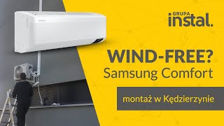 Klimatyzator Samsung WindFree Comfort  Montaż w Kędzierzynie [upl. by Eleonore]