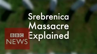 Srebrenica massacre  Explained in under 2 min  BBC News [upl. by Nasus]