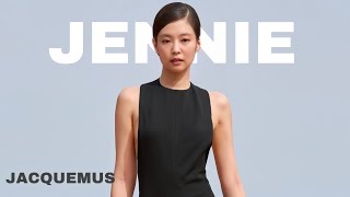 Jennie runway debut at Jacquemus La Casa Fashion Show in Italy [upl. by Alcus354]