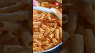 TORTIGLIONI À LA SAUCE TOMATE PIQUANTE 🍝🌶️ recette recetterapide pâtes pasta saucetomate [upl. by Polik]