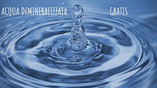 infografica acqua demineralizzata GRATIS [upl. by Jezreel]