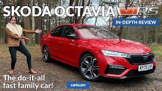 New Skoda Octavia vRS indepth review Doitall fast family car [upl. by Harald]