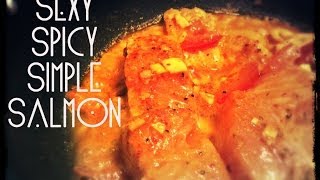 Spicy Simple Salmon  Indian Recipe [upl. by Yornek]