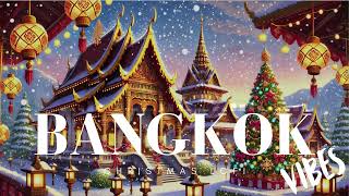 quotChristmas Joy at Thai Temples 🎄✨  Relaxing and Chill Holiday Vibesquot [upl. by Bywaters]