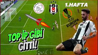 Fanatik CİMBOMLU  Ajax Beşiktaş Maçını Yaparsa😱  Europa League 1Hafta  RUH  MÜCADELE  SONUÇ [upl. by Novelc]