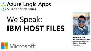 02  Integrating Azure Logic Apps Workflows with IBM Host Files [upl. by Karita]