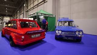 Modified Hillman Imps Customisation Classic Car Show NEC [upl. by Asikal]