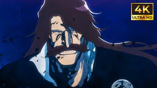 Yhwach vs Ichibei Final Fight 4k  BLEACH ThousandYear Blood War Part 3 [upl. by Jerman]