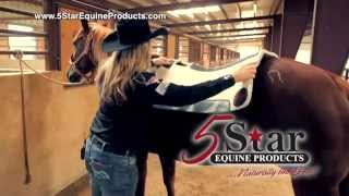 5 Star Equine Products  Lari Dee Guy  Applying Your 5 Star Saddle Pad [upl. by Norha]