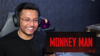 Monkey Man Trailer 2 • Reaction [upl. by Anirod86]