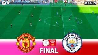 Man United vs Man City  FA Community Shield 2024 Final  Full Match All Goals  FC 24 Gameplay [upl. by Krista]