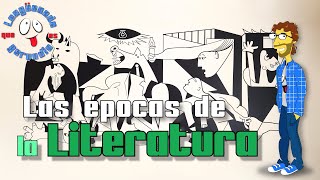 LAS ÉPOCAS DE LA LITERATURA Lengüeando que es gerundio Aprende Lengua de forma divertida [upl. by Everick]