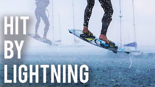 Struck by LIGHTNING kiteboarding in a storm  Court In The Act Ep 107 [upl. by Zetta]