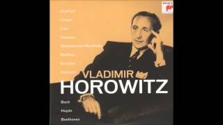 V Horowitz  Sonata in C Hob XVI 48 J Haydn [upl. by Ramalahs]