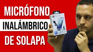 Micrófono de solapa inalámbrico tipo c para celular Android  iphone [upl. by Auahsoj238]