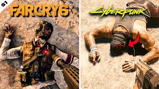 Cyberpunk 2077 vs FAR CRY 6  Comparison battle [upl. by Amity]