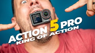 Osmo Action 5 Pro  DJIs first pro level action camera [upl. by Klusek]