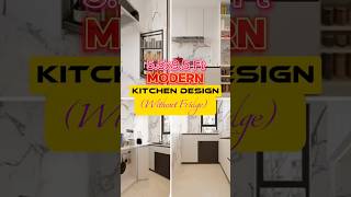 The FridgeFree Kitchen Small Space Design Hacks for 2024 [upl. by Adlig]