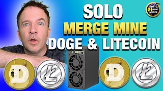 MINI DOGE Ⅱ DUAL SOLO Mine DOGE and LITECOIN for Higher Rewards 😎 SCRYPT ASIC Mining [upl. by Soutor]