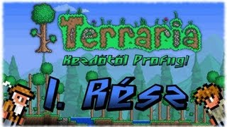 Terraria 112 hun 1 rész  Ház építés és alapok [upl. by Akcinahs]