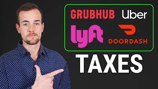 How to File SelfEmployed Taxes as a Delivery Driver 1099NEC  Grubhub DoorDash Uber Eats [upl. by Leizo]