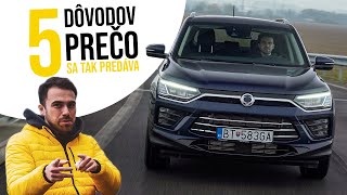 TEST SsangYong Korando  5 dôvodov prečo sa tak predáva [upl. by Ecahc]